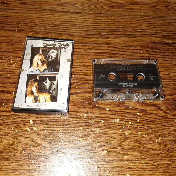 Cheap Trick - Busted on cassette ( 1990, Epic Records) - Picture 1 of 2